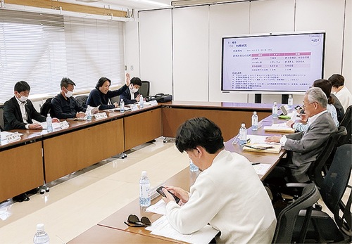 ３月に行われた懇話会