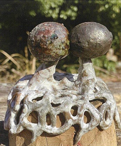 ４人の作品を展示