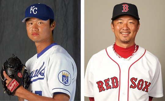 マック鈴木氏（左）と岡島秀樹氏