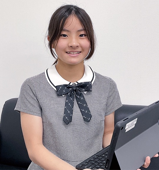 受賞した諸田真奈さん