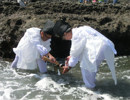 伊勢原市の稀有な「汐汲み神事」に密着