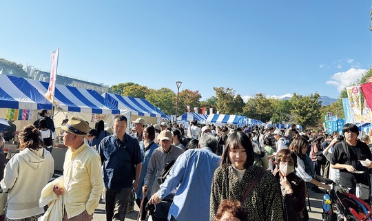 毎年にぎわう市民の日