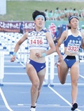 準決勝で敗退した嶋中さん＝５日・彦根市