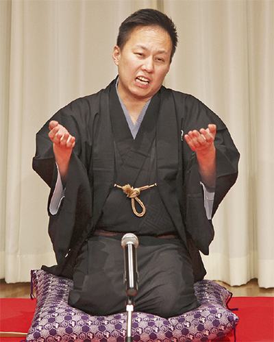 春風亭一左さんが独演会