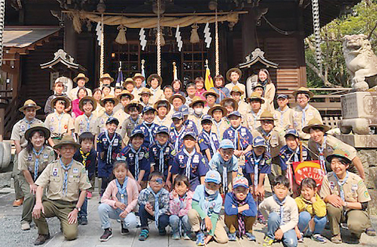 ７人が上進 ボーイスカウト秦野第１団 | 秦野 | タウンニュース