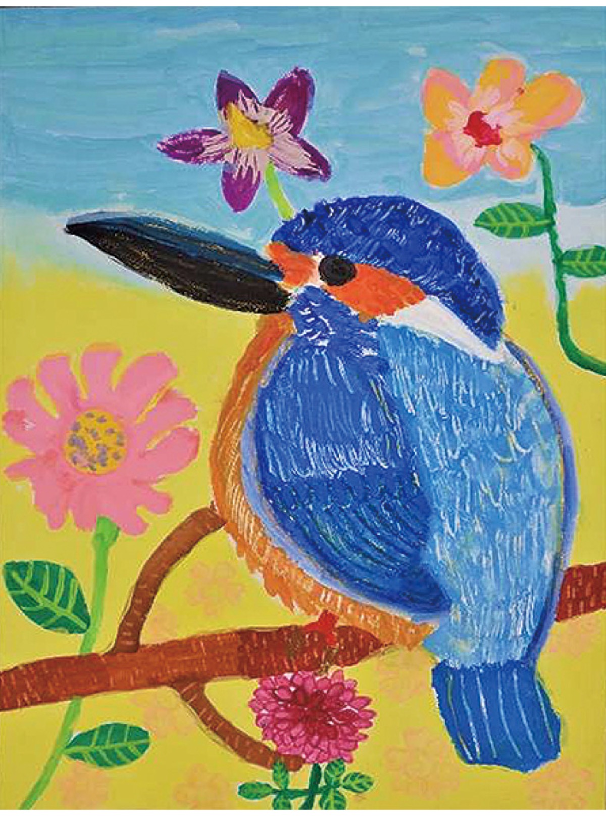 ミツバチの絵で入賞 大根小・西中君 鳥の絵でも | 秦野 | タウンニュース