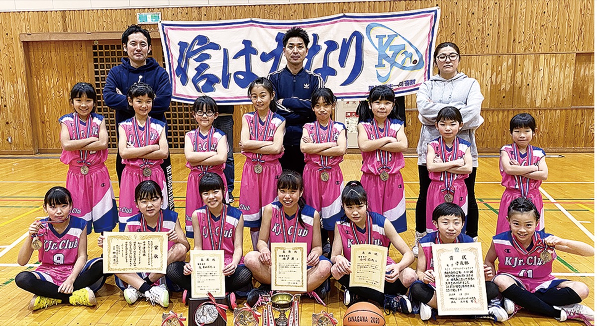 準優勝したＫＪｒ．女子
