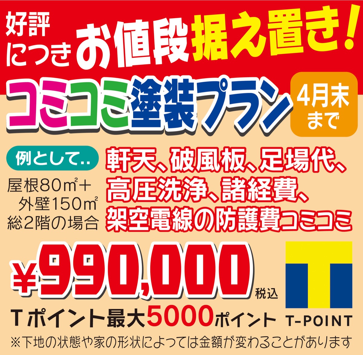 梅雨や台風の季節の前に早めの診断を (写真1)