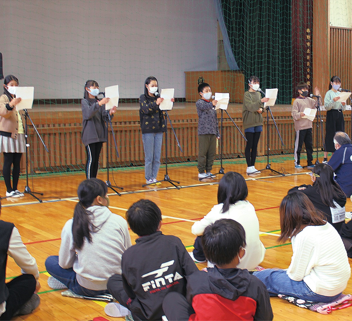 11月25日に行われたラジオ収録の様子