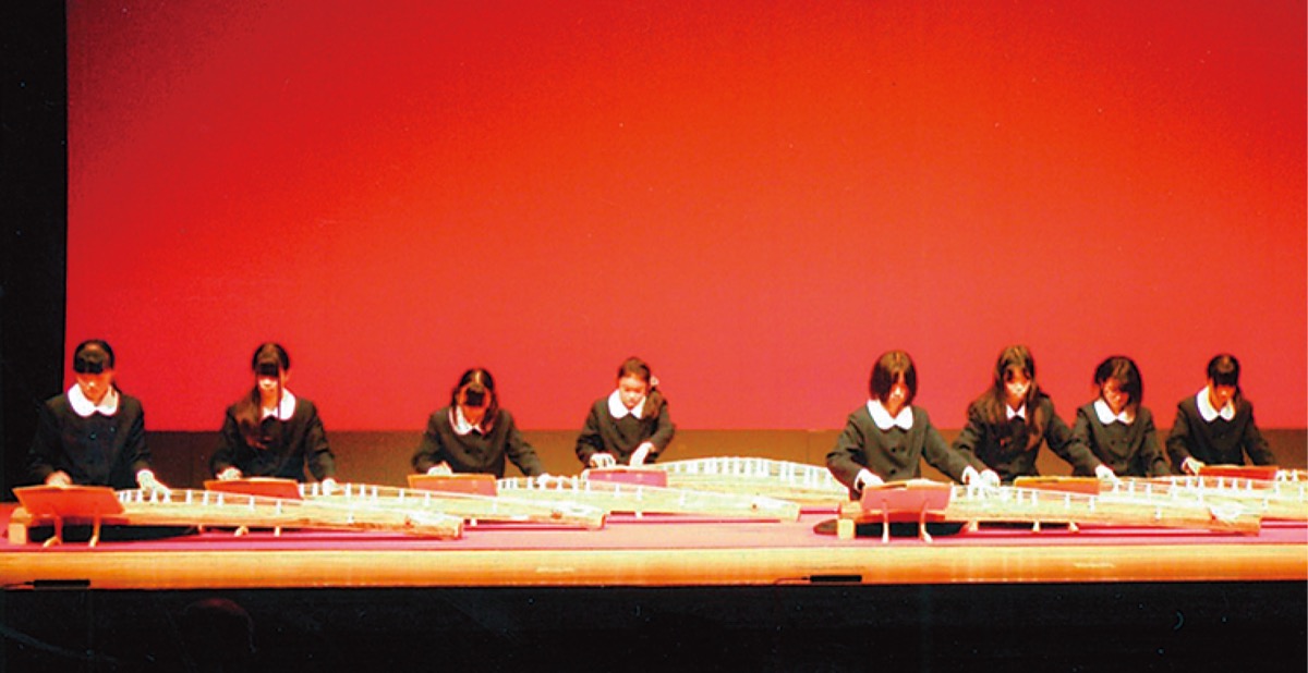 本町中邦楽部が出演する（以前の様子）