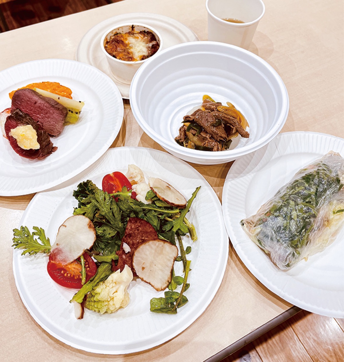 藤木さんによるジビエ料理の数々