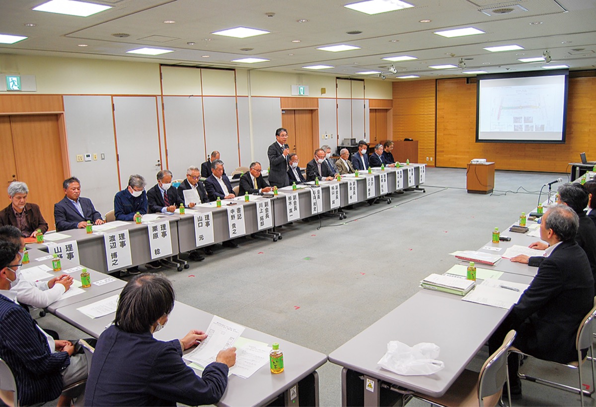 市商連が市長と懇談会