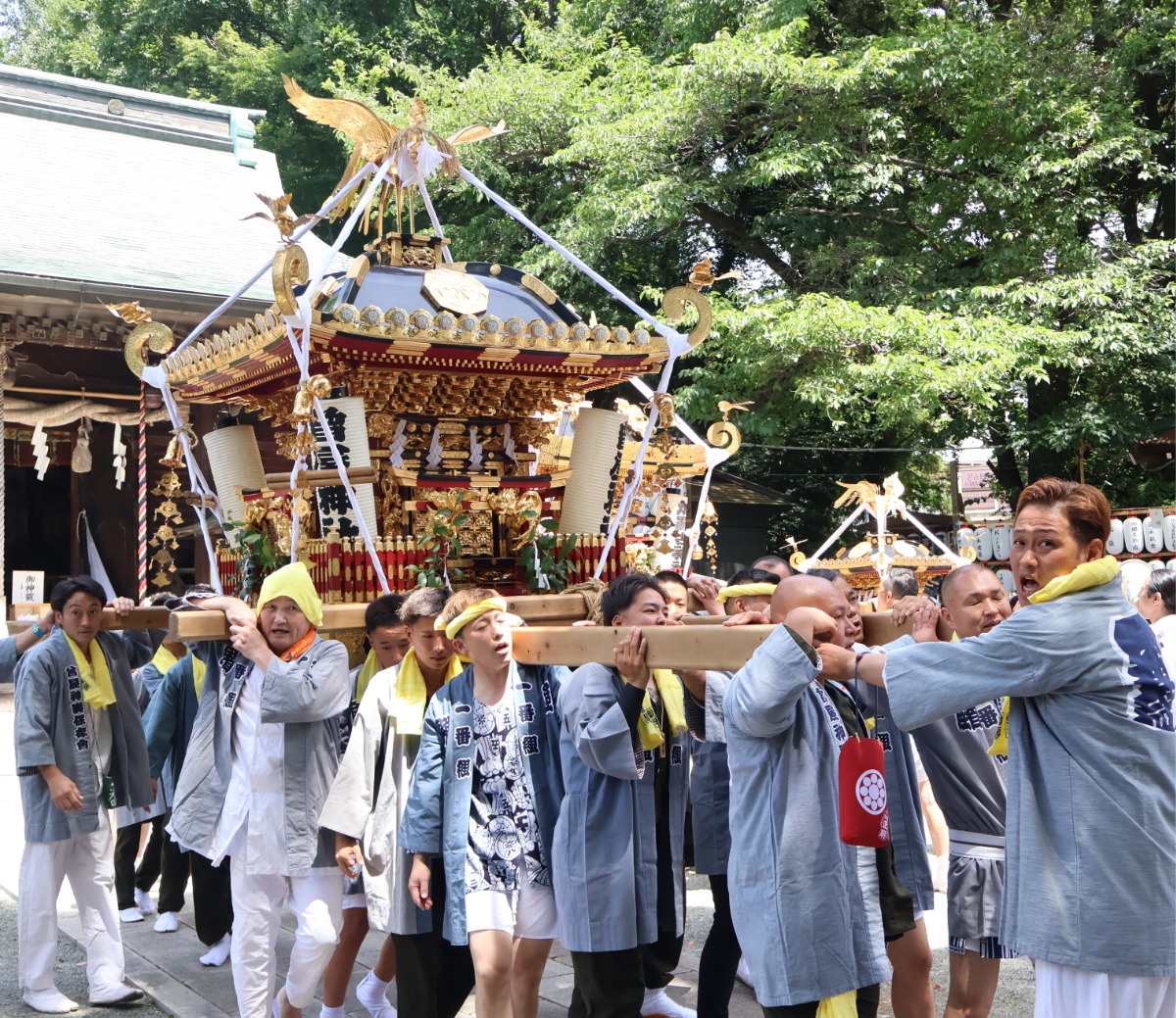 まち湧く神輿渡御