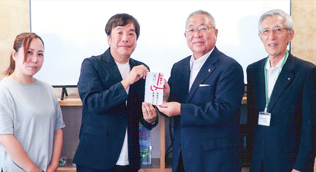 みらい夢義援金に寄付