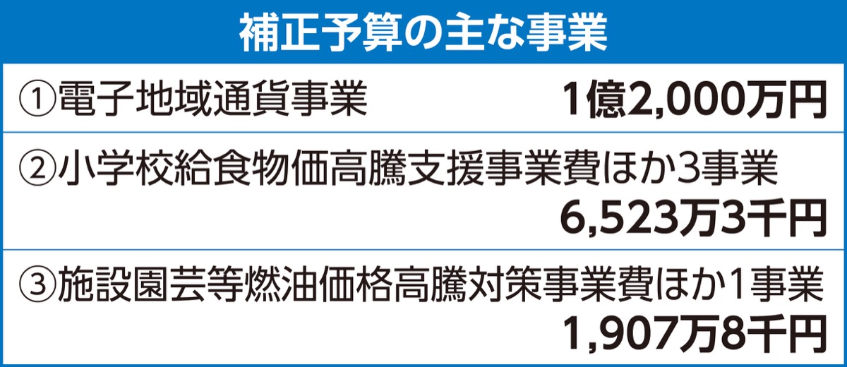 11月から経済活性化策