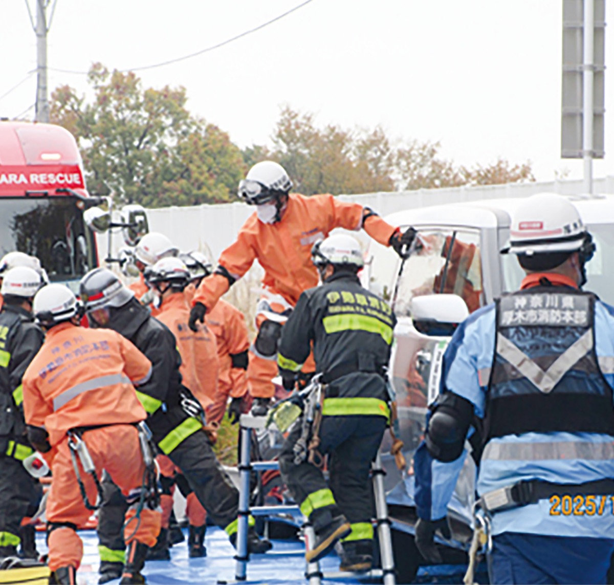 国道246号事故に備え
