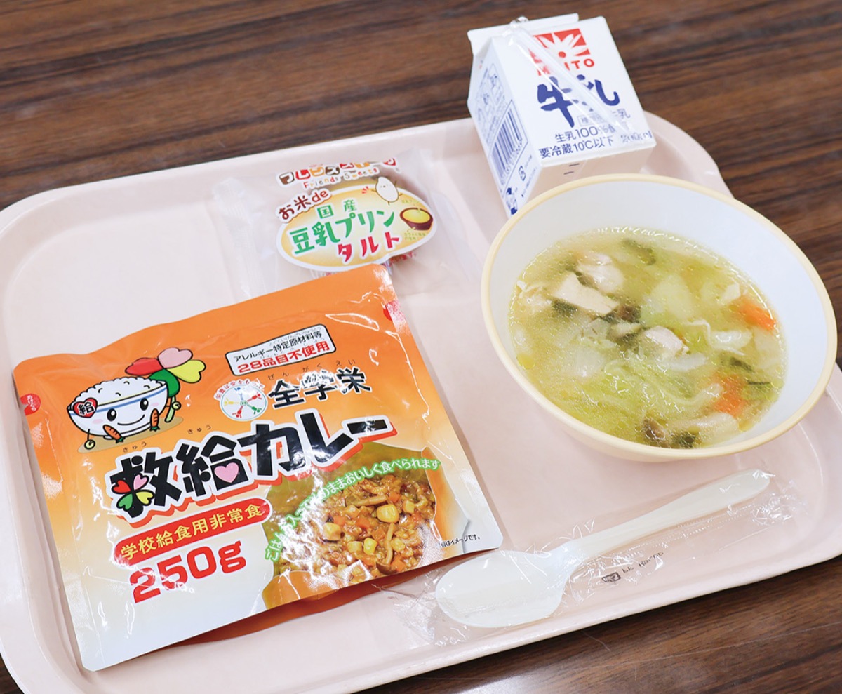 提供された給食