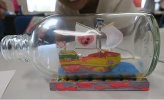 ボトルシップを作る夏