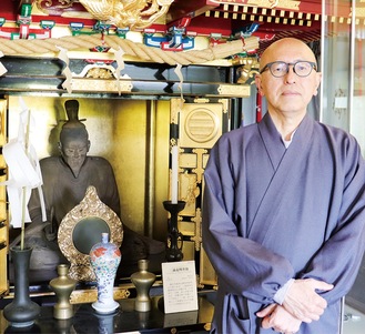 三浦義明坐像を後世に